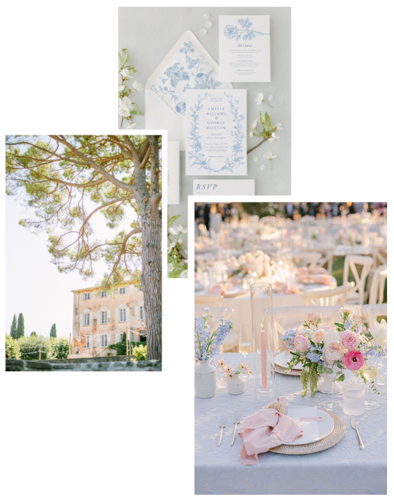 Full service wedding planner in france